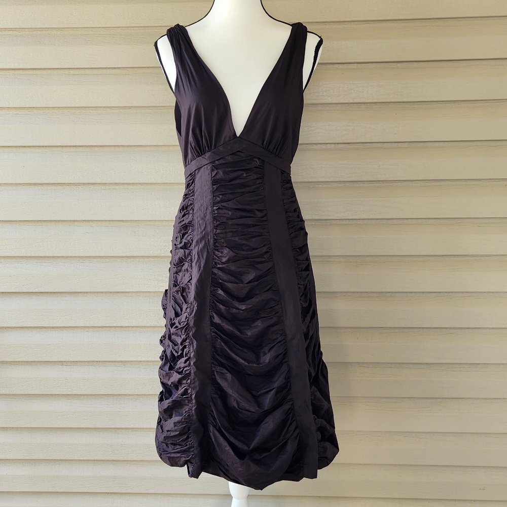 Marc Jacobs plunge neckline midi dress size 6 - Picture 13 of 14